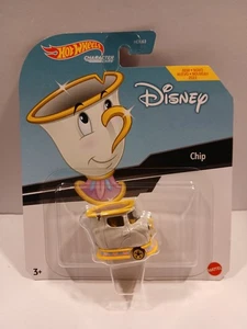 HTF Hot Wheels DISNEY La Bella e la Bestia CHIP Personaggio Cars Diecast - HDL74 - Foto 1 di 2