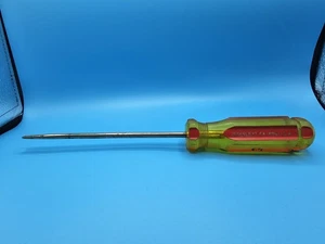 Vintage Stanley 64-886 Flat Screwdriver - BENT TIP, INSCRIBED "CAPT" - Afbeelding 1 van 5