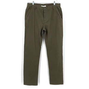 Pantalón chino Everlane de algodón verde para mujer talla 32 nuevo sin etiquetas - Imagen 1 de 6