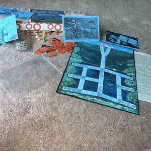 DEEP-SEA DIVER VINTAGE BOARD GAME Jim Deacove Vintage Rare 1986 Family Pastime - Picture 1 of 9