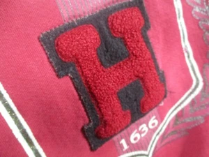 Vintage Russell Athletic Harvard Sweatshirt Herren Large purpurrot Hergestellt in den USA LESEN - Bild 1 von 24