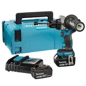 Schlagbohrmaschine 18V LXT (2x5,0Ah) aus MAKPAC - MAKITA DHP492RTJ - Bild 1 von 5