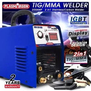 HF TIG ARC IGBT Schweißmaschine 200AMP 220V TIG Schweißgerät Wechselrichter Anze - Bild 1 von 10