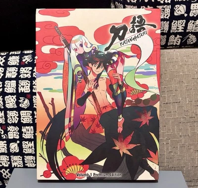 OOP Katanagatari Volume 1 Premium Edition Bluray, DVD Box Set Aniplex Anime RARE - Image 1 of 4
