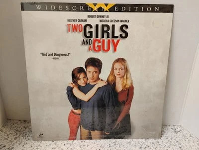 Two Girls And A Guy NEW SEALED Widescreen Laserdisc Robert Downey Jr - Image 1 of 2