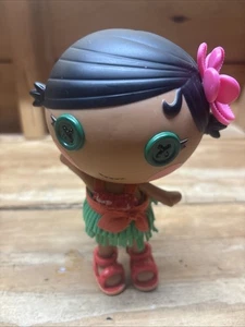 Lalaloopsy Littles Puppe Kiwi Tiki Wiki 7 Zoll Hulu Mädchen Knopfaugen schneller Versand - Bild 1 von 12