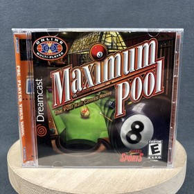 SEGA Dreamcast - Maximum Pool - No Artwork - Refurbished, Very Good