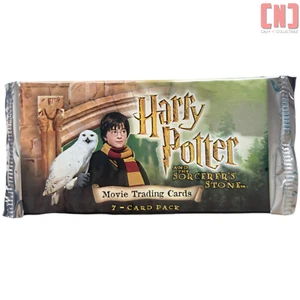 Vintage Harry Potter And The Sorcerers Stone Movie Trading Cards Sealed Pack - Picture 1 of 1
