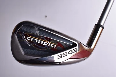 NEW MENS CALLAWAY DIABLO EDGE 6 IRON GOLF CLUB REGULAR GRAPHITE SHAFT LEFT HAND - Image 1 of 4