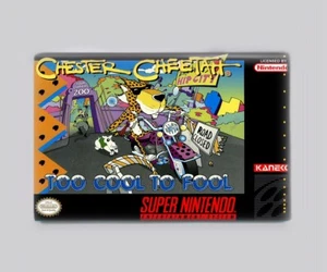CHESTER CHEETAH TOO COOL / SNES - IMÁN NEVERA 2"x3" (Cheetos Super Nintendo - Imagen 1 de 3