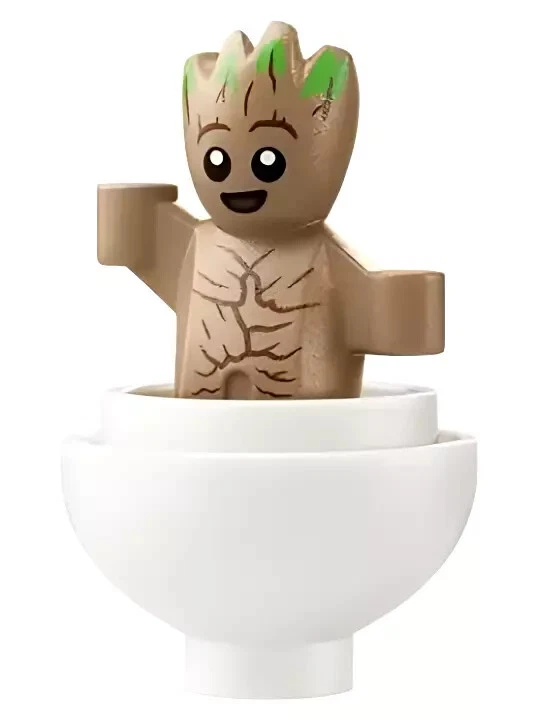 NUEVA MINIFIGURA LEGO Baby Groot Marvel Guardianes de la Galaxia 76286 sh0978 Foto 1 de 1