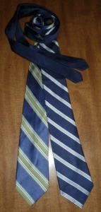 2 TOMMY HILFIGER 100% SILK TIES - DIAGONAL STRIPED DESIGNS - PERFECT! - Picture 1 of 2