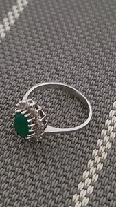 Damenring silber 925. Verlobungsring Lady Diana Style. - Bild 1 von 5