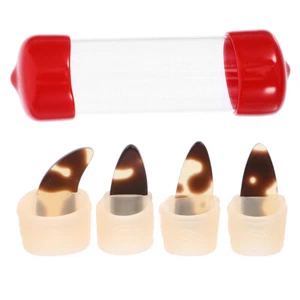 Guzheng Nagelset Kind Einstellbare Fingerpicks Guzheng-Fingerpick - Imagen 1 de 19