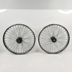 Rare Vintage 1978 Sun Wheels LTD Shimano BMX Racing Wheels Set 20" 36s Japan  - Picture 1 of 13