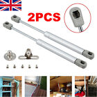 2X 200N Gas Strut Lid Support Stay Cabinet Spring Hinge Bar Kitchen Cupboard Box
