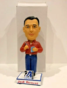 ORIGINAL FIRST EDITION Jack Kerouac "On the Road" Lowell Spinners Bobblehead SGA - Picture 1 of 2