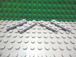 Lego 4 Light Bluish Gray 1x4 base plate NEW - Picture 1 of 1