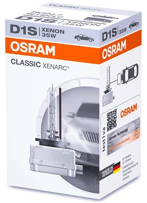 OSRAM D1S 66140 XENARC CLC ORIGINAL XENON LAMPE NEW EDITION 2025 LED STYLE - Bild 1 von 4