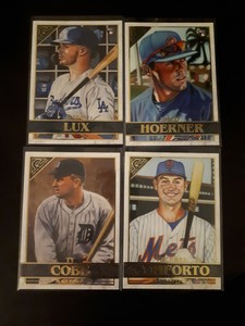 2020 Topps Gallery Base and SP's You Pick