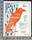 1910 RED RAVEN MEDICINE GAS RELIEF AD HENRY HUTT BEAUTY LIFE ART COVER FC2881 