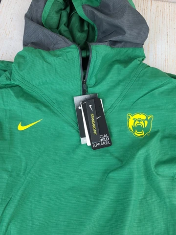 NEW Nike Baylor Bears On-Field Pull Over Jacket Green CQ5215-341 Men's Large Cover