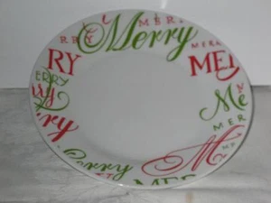 Plato(s) de postre Gibson Everyday Merry Holiday Christmas Aperitivo - Imagen 1 de 1