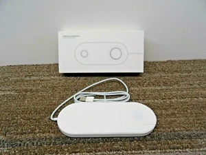 2 In 1 Mini AirPower Wireless Charger II New Factory Sealed Apple Samsung Watch - Picture 1 of 8