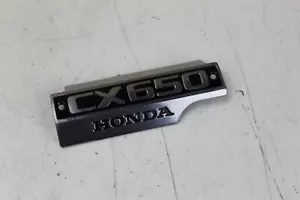 HONDA OEM CX 650 Emblem Engine badge NOS - Picture 1 of 3
