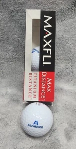 Pelotas de golf Maxfli Max Distance Titanium Alfmeier individuales paquete de 3 Ti distancia nuevas - Imagen 1 de 1