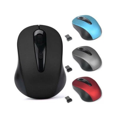 2.4G Wireless Mouse 1600DPI Adjustable Mini Optical Computer Mouse For Laptop - Image 1 of 4