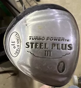 Turbo Power Steel Plus III Titan Steel 11 Wood / RH ~ 44” - Picture 1 of 9
