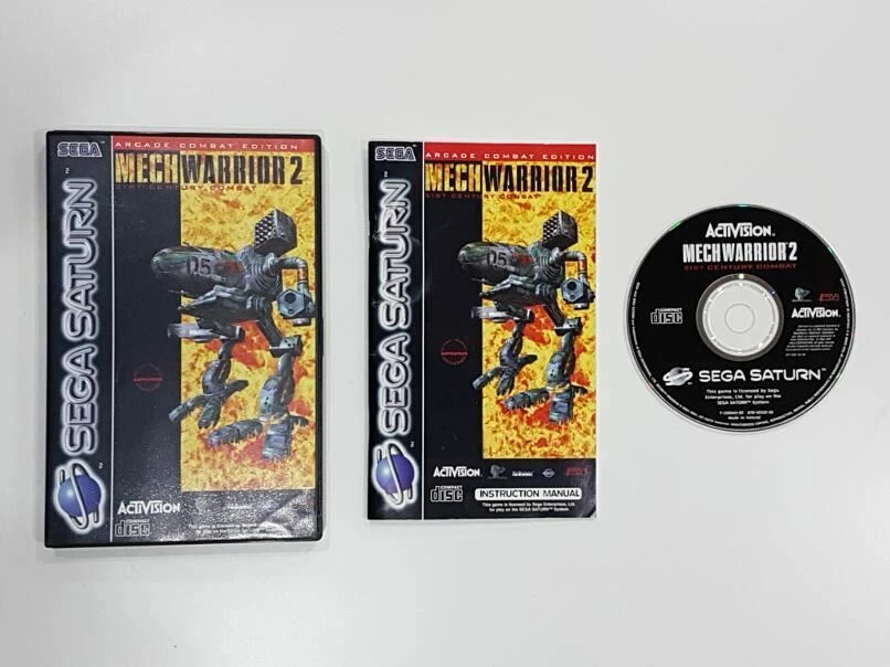 Mech Warrior 2 31st Century Combat Sega Saturn GC PAL — 第 1/1 张图片