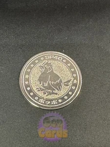 Pokemon Token Japanisch Meiji 1998 Metall ROUCOOL HP40 - Bild 1 von 2