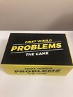 Gift Republic First World Problems Adults Party Family Fun Card Game Yellow ‘