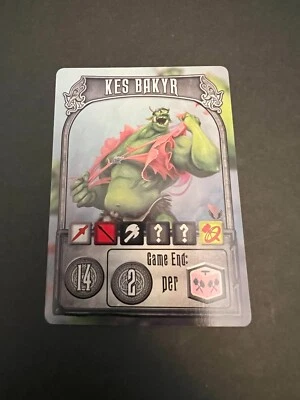 Tarjeta Promocional Kes Bakyr Champions of Midgard NUEVA Envío Gratis Foto 1 de 2