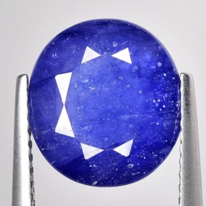 5.80 Cts Blue Sapphire Corundum (Heat) Oval Cut Natural Loose Gemstone Thailand - Picture 1 of 3