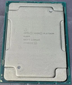 Processeur CPU Intel Xeon Platinum 8180M LGA3647 28C/56T 2,5 GHz 205W - Photo 1/2