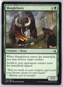 1x Manglehorn - Amonkhet - Near Mint - Bild 1 von 1