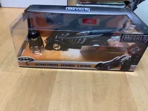 JADA Diecast Batmobile Signed Val Kilmer Bruce Wayne Batman Actor Celebrity JSA - Picture 1 of 5