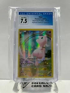 Pokemon TCG Mew XY110 Full Art Black Star Promo Mythical Collection CGC 7.5 - Bild 1 von 1