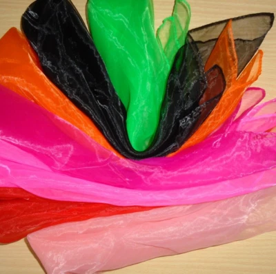 Scarf Small Thin Chiffon Silk ,Square, Soft Retro Plain, Neck Hair Tie UK Fast