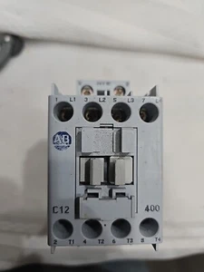 ALLEN BRADLEY 100-C12ZJ400 SERIES A CONTACTOR 24VDC Coil, 4Pole N.O. CONACTS - Picture 1 of 4