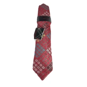 Steven Land Men's Tie Hanky Burgundy Red Black Gold Turquoise Pink Hi-Density - Picture 1 of 5