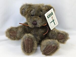 First Main Bear Plush 7 Inch Minky Schminky Brown Stuffed Animal Toy