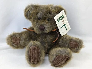 First Main Bear Plush 7 Inch Minky Schminky Brown Stuffed Animal Toy - Picture 1 of 9