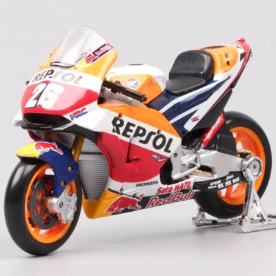 1/18 2018 Repsol Honda RC213V HRC #26 Dani Pedrosa moto GP modelo juguete Foto 1 de 4
