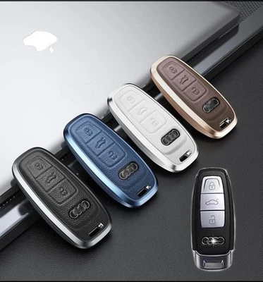Protection Shell Key Fob Case Cover for Audi A3 Q3 A7 A8 A8L A6L Q8 S4 Q7 RS5 - Image 1 of 4