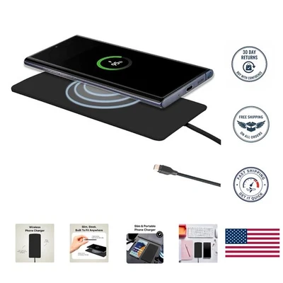 Lightweight and Portable 15W Qi Wireless Charger with Fast Charging Technology - Image 1 of 4