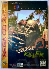 Sega Genesis Corpse Killer (Sega 32X, 1994) in Sealed Condition!